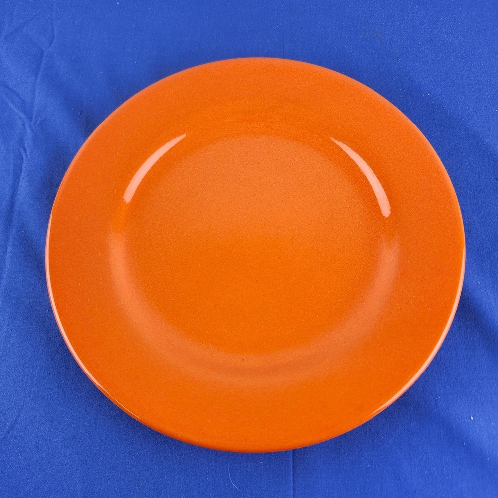 Waechtersbach‎ Orange Ceramic Dinner Plate 10 3/4 inches diameter
